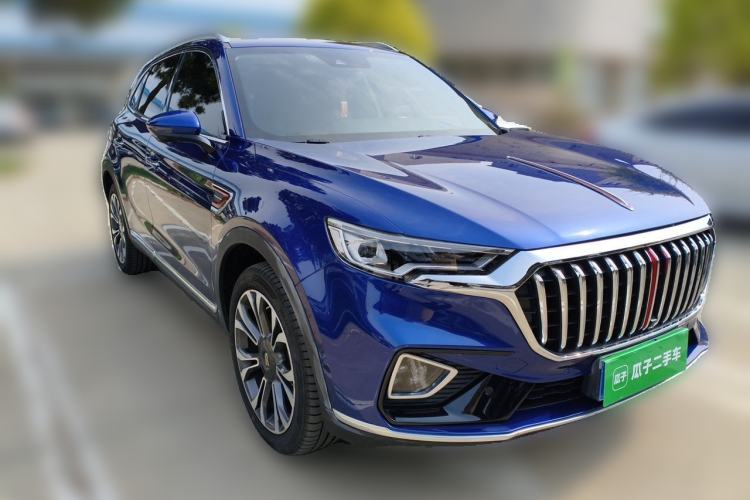 Used Hongqi HS5 2019 2.0T Smart Connect Flagship All-Wheel-Drive Version Front Right 45 Deg