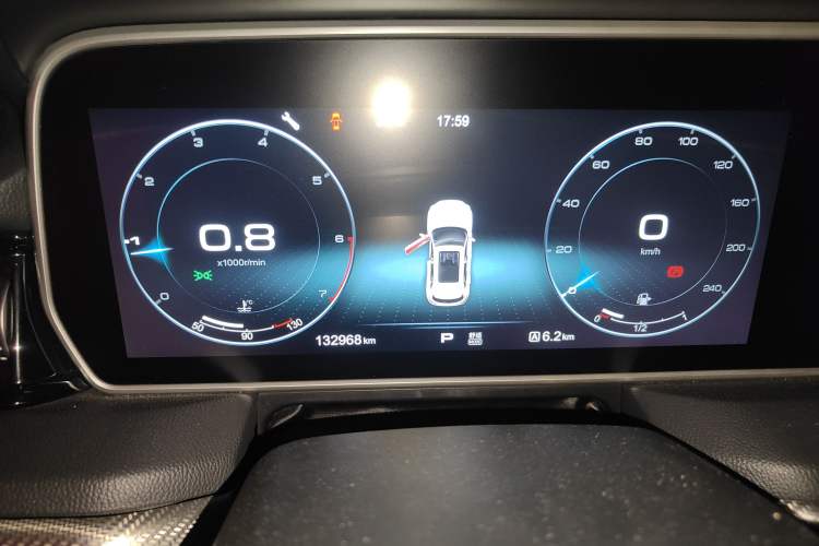 Used Hongqi HS5 2019 2.0T Smart Connect Flagship Edition Instrument Cluster