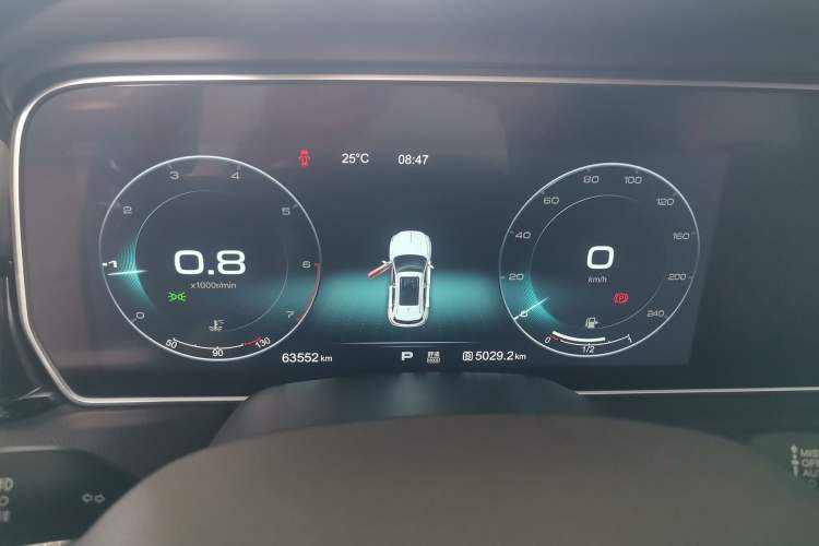 Used Hongqi HS5 2019 2.0T Smart Connect Flagship All-Wheel-Drive Version Instrument Cluster