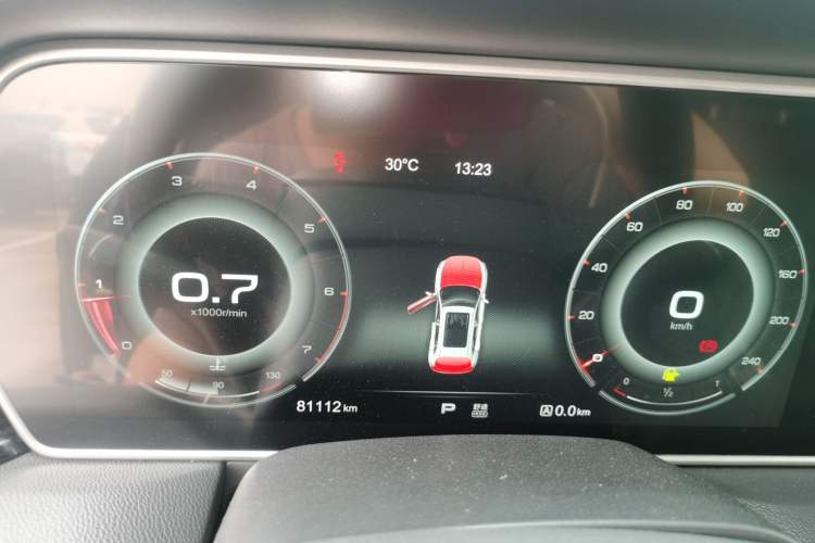 Used Hongqi HS5 2019 2.0T Smart Connect Flagship All-Wheel-Drive Version Instrument Cluster