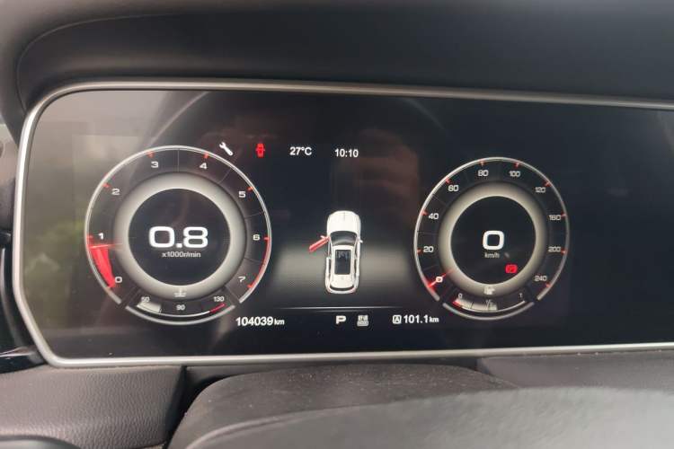 Used Hongqi HS5 2019 2.0T Smart Connect Flagship Edition Instrument Cluster