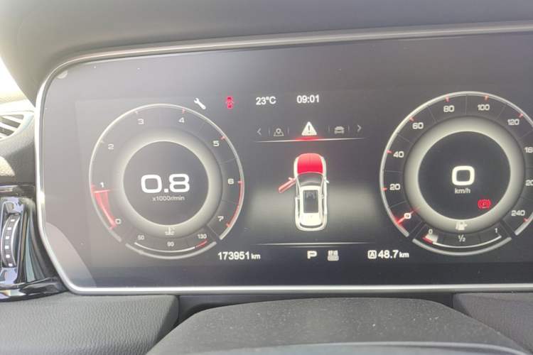 Used Hongqi HS5 2019 2.0T Smart Connect Flagship Edition Instrument Cluster