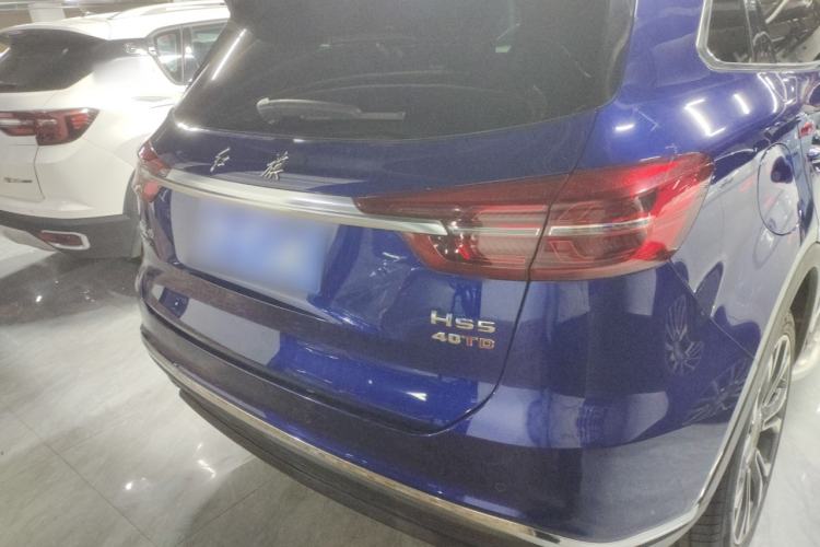 Used Hongqi HS5 2019 2.0T Smart Connect Flagship All-Wheel-Drive Version Rear