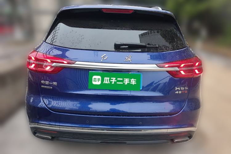Used Hongqi HS5 2019 2.0T Smart Connect Flagship All-Wheel-Drive Version Rear