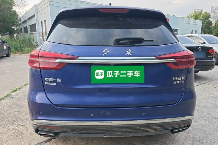 Used Hongqi HS5 2019 2.0T Smart Connect Flagship All-Wheel-Drive Version Rear
