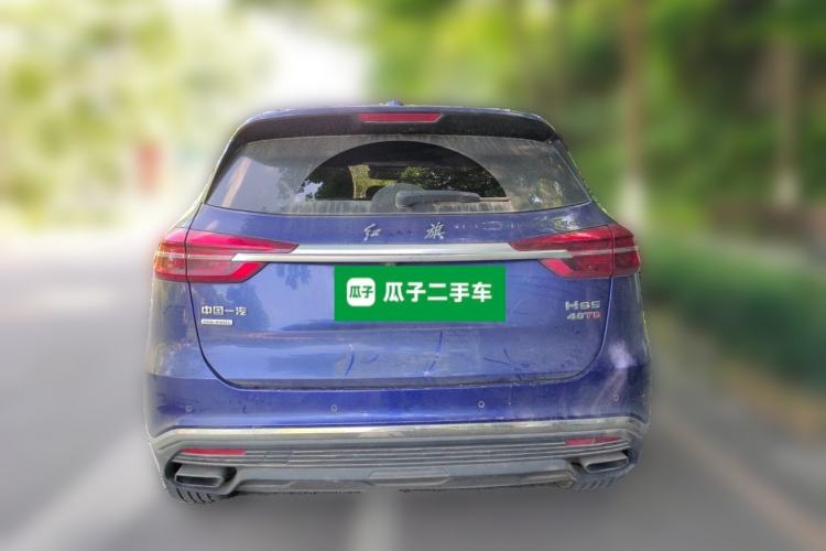 Used Hongqi HS5 2019 2.0T Smart Connect Flagship All-Wheel-Drive Version Rear