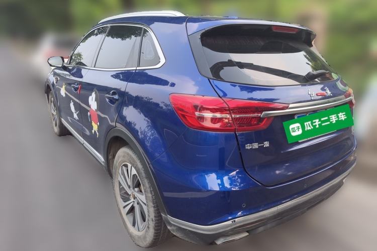 Used Hongqi HS5 2019 2.0T Smart Connect Flagship Edition Rear Left 45 Deg