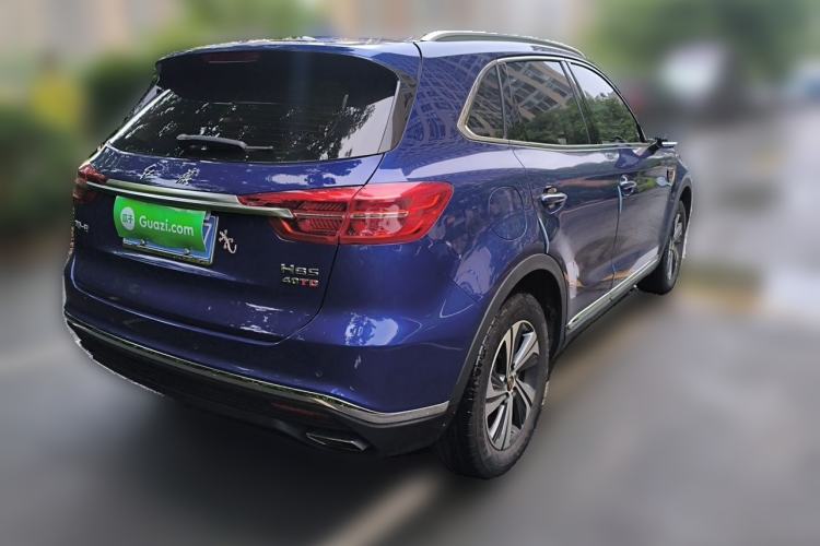Used Hongqi HS5 2019 2.0T Smart Connect Flagship Edition Rear Right 45 Deg