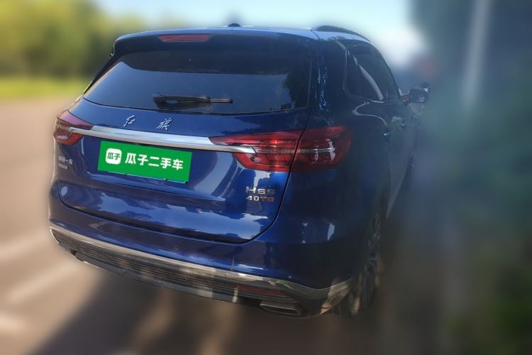 Used Hongqi HS5 2019 2.0T Smart Connect Flagship All-Wheel-Drive Version Rear Right 45 Deg