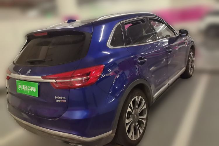 Used Hongqi HS5 2019 2.0T Smart Connect Flagship All-Wheel-Drive Version Rear Right 45 Deg