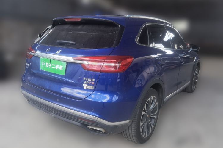 Used Hongqi HS5 2019 2.0T Smart Connect Flagship All-Wheel-Drive Version Rear Right 45 Deg
