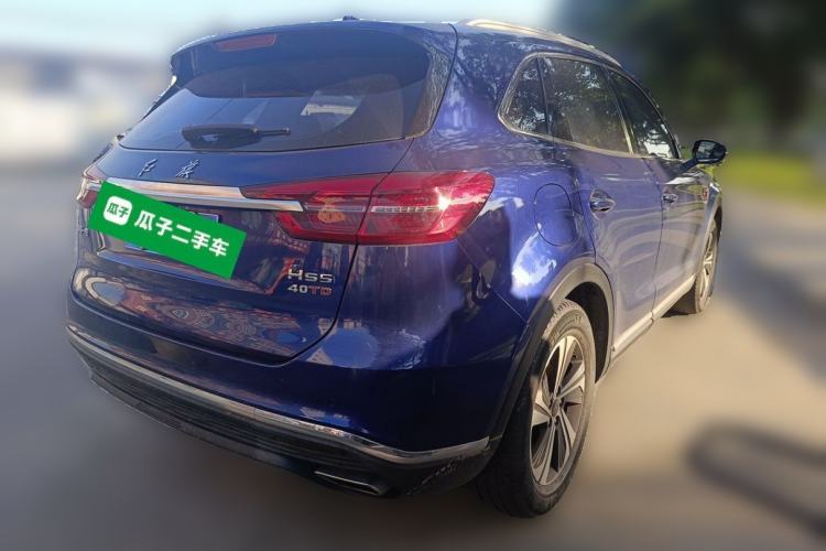 Used Hongqi HS5 2019 2.0T Smart Connect Flagship Edition Rear Right 45 Deg