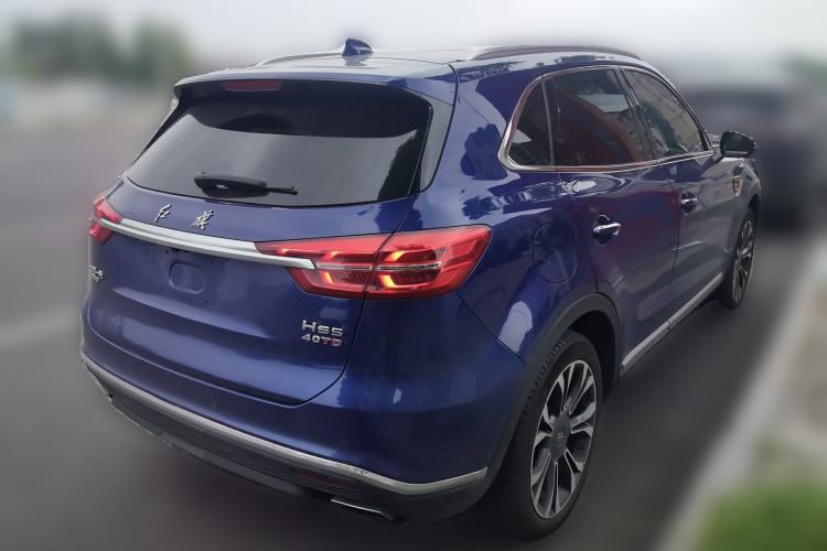 Used Hongqi HS5 2019 2.0T Smart Connect Flagship All-Wheel-Drive Version Rear Right 45 Deg