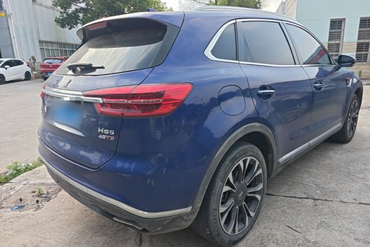 Used Hongqi HS5 2019 2.0T Smart Connect Flagship All-Wheel-Drive Version Rear Right 45 Deg