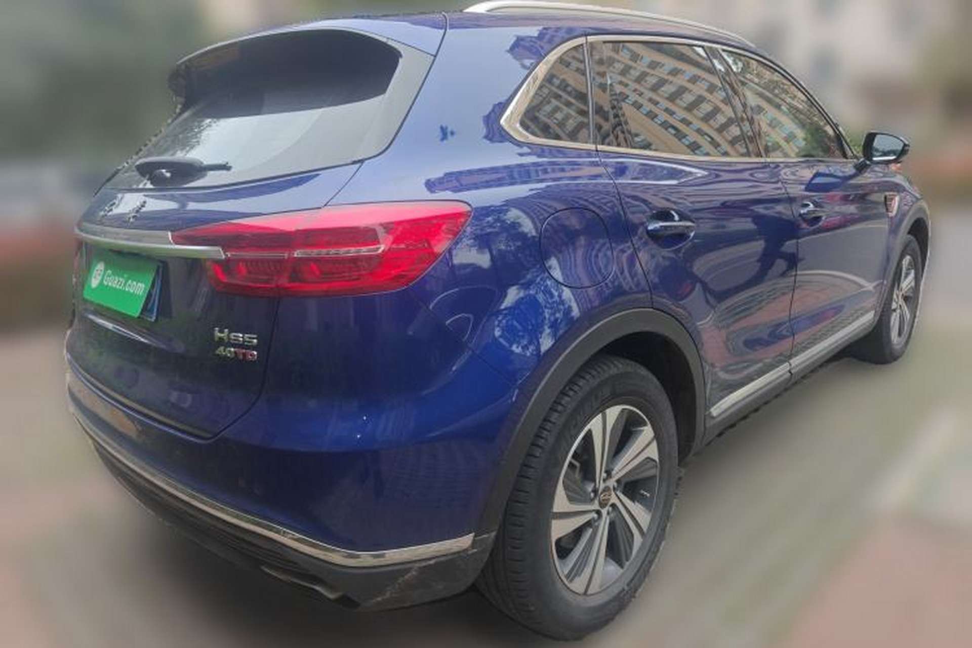 Used Hongqi HS5 2019 2.0T Smart Connect Flagship Edition Rear Right 45 Deg
