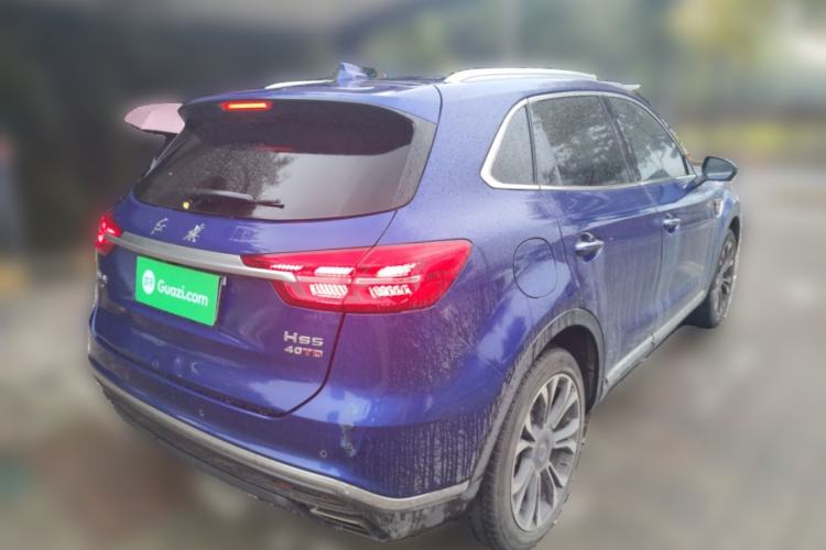 Used Hongqi HS5 2019 2.0T Smart Connect Flagship All-Wheel-Drive Version Rear Right 45 Deg