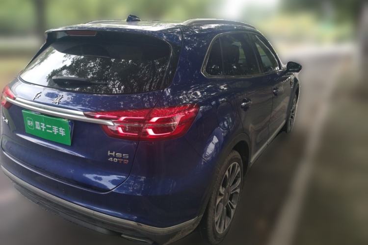 Used Hongqi HS5 2019 2.0T Smart Connect Flagship Edition Rear Right 45 Deg