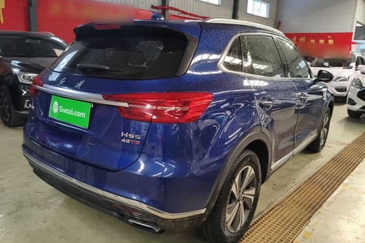 Used Hongqi HS5 2019 2.0T Smart Connect Flagship Edition Rear Right 45 Deg