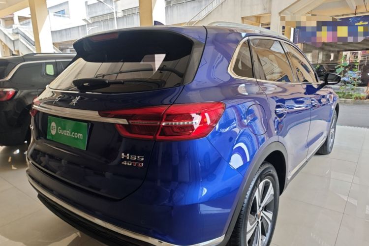 Used Hongqi HS5 2019 2.0T Smart Connect Flagship Edition Rear Right 45 Deg
