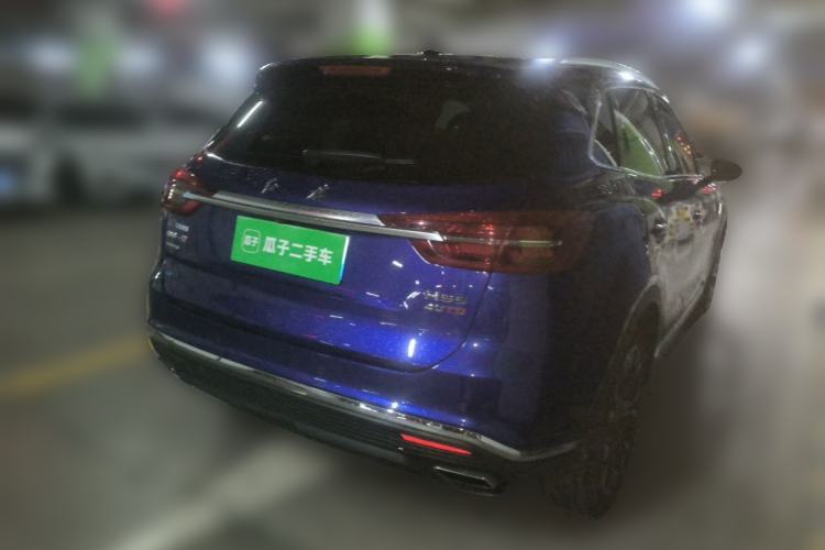 Used Hongqi HS5 2019 2.0T Smart Connect Flagship All-Wheel-Drive Version Rear Right 45 Deg