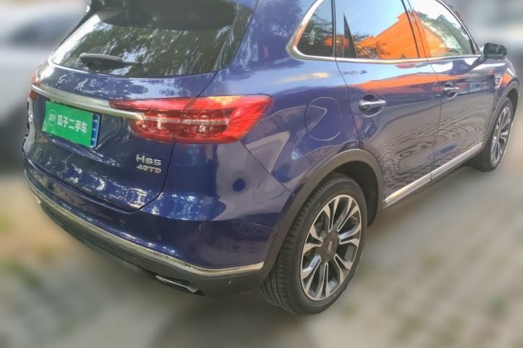 Used Hongqi HS5 2019 2.0T Smart Connect Flagship All-Wheel-Drive Version Rear Right 45 Deg