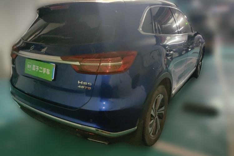 Used Hongqi HS5 2019 2.0T Smart Connect Flagship Edition Rear Right 45 Deg