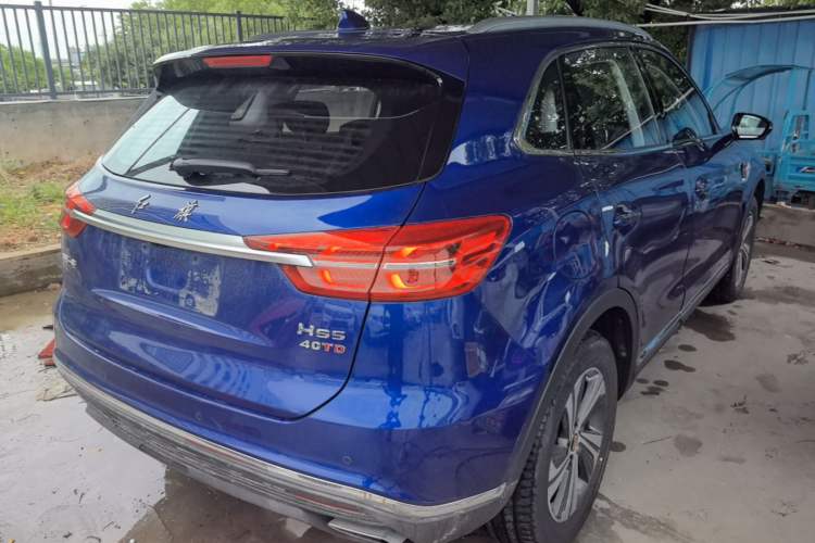 Used Hongqi HS5 2019 2.0T Smart Connect Flagship Edition Rear Right 45 Deg