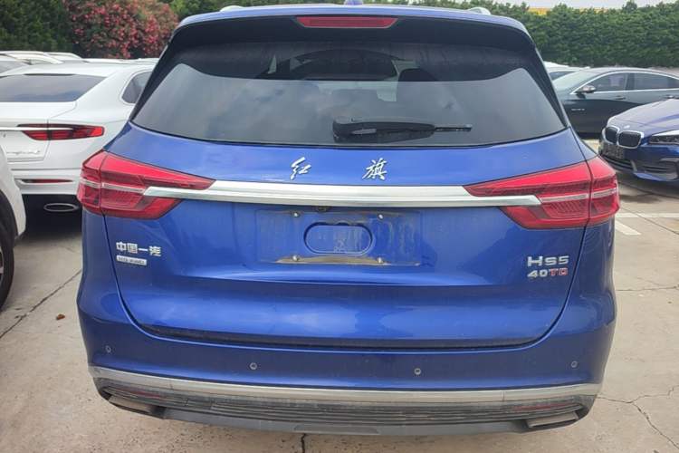 Used Hongqi HS5 2019 2.0T Smart Connect Flagship All-Wheel-Drive Version Rear