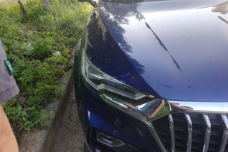 Used Hongqi HS5 2019 2.0T Smart Connect Flagship All-Wheel-Drive Version Right Front Headlight