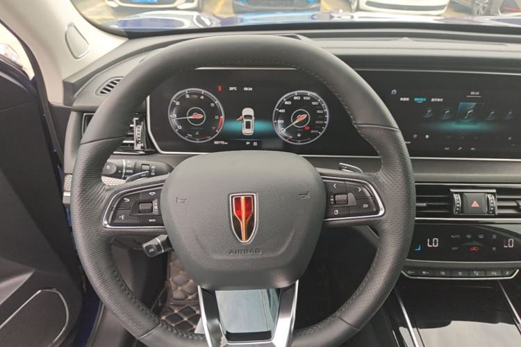 Used Hongqi HS5 2019 2.0T Smart Connect Flagship All-Wheel-Drive Version Steering Wheel