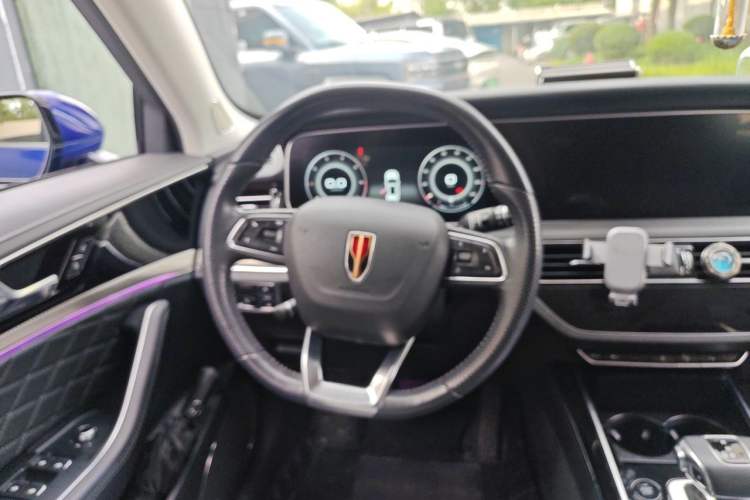 Used Hongqi HS5 2019 2.0T Smart Connect Flagship All-Wheel-Drive Version Steering Wheel