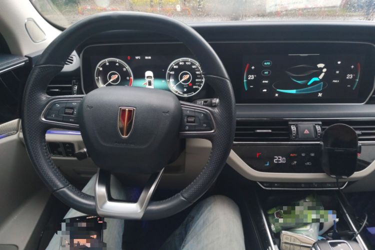Used Hongqi HS5 2019 2.0T Smart Connect Flagship All-Wheel-Drive Version Steering Wheel