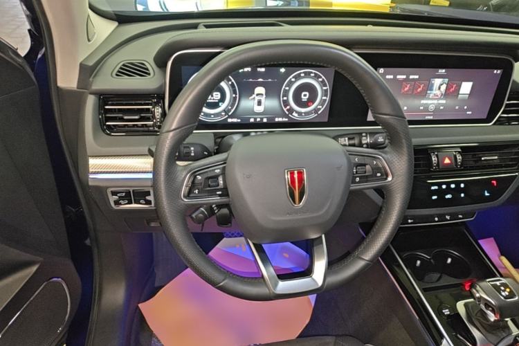 Used Hongqi HS5 2019 2.0T Smart Connect Flagship All-Wheel-Drive Version Steering Wheel