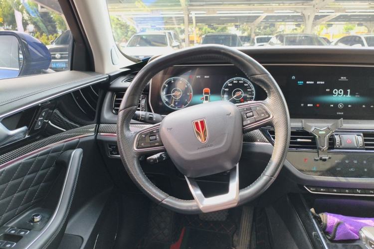Used Hongqi HS5 2019 2.0T Smart Connect Flagship All-Wheel-Drive Version Steering Wheel