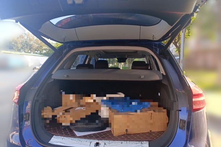 Used Hongqi HS5 2019 2.0T Smart Connect Flagship Edition Trunk