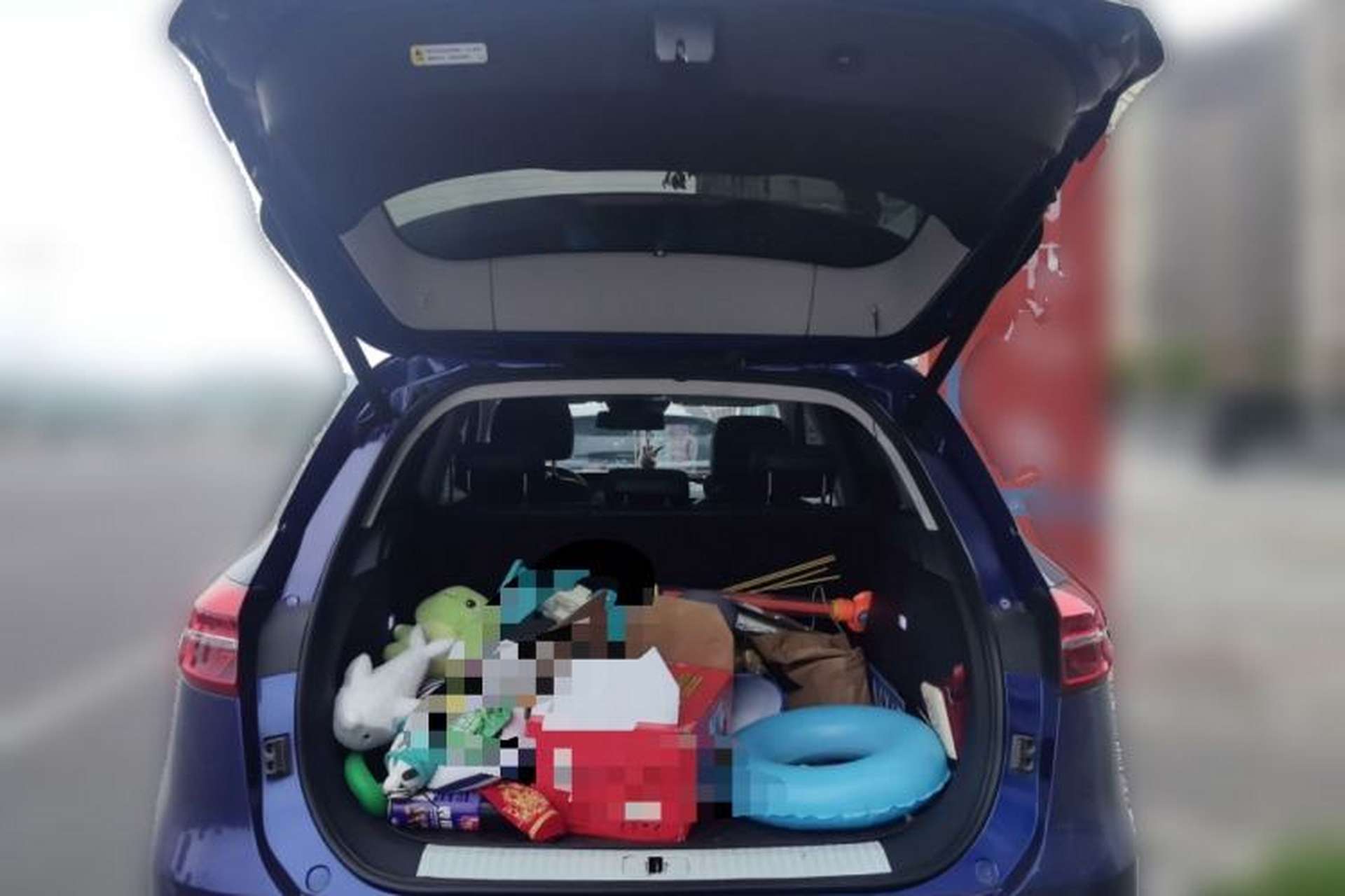 Used Hongqi HS5 2019 2.0T Smart Connect Flagship All-Wheel-Drive Version Trunk