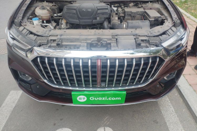 Used Hongqi HS5 2019 2.0T Smart Connect Flagship All-Wheel-Drive Version Engine Bay
