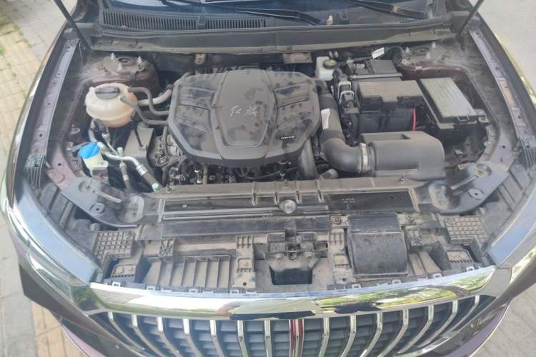 Used Hongqi HS5 2019 2.0T Smart Connect Flagship All-Wheel-Drive Version Engine Bay