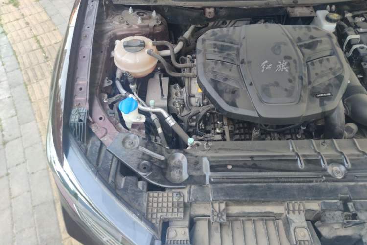 Used Hongqi HS5 2019 2.0T Smart Connect Flagship All-Wheel-Drive Version Engine Bay Right
