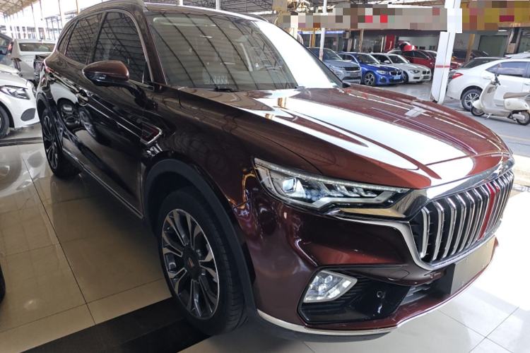 Used Hongqi HS5 2019 2.0T Smart Connect Flagship All-Wheel-Drive Version Front Right 45 Deg