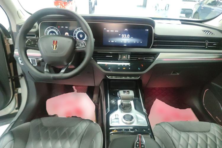 Used Hongqi HS5 2019 2.0T Smart Connect Flagship All-Wheel-Drive Version Center Console