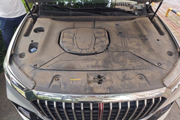 Used Hongqi HS5 2019 2.0T Smart Connect Flagship Edition Engine Bay