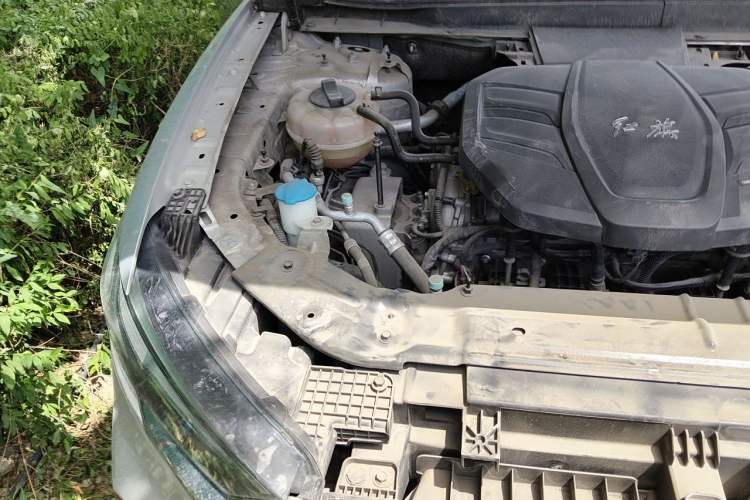 Used Hongqi HS5 2019 2.0T Smart Connect Flagship All-Wheel-Drive Version Engine Bay Right