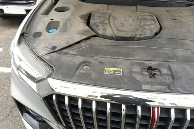 Used Hongqi HS5 2019 2.0T Smart Connect Flagship Edition Engine Bay Right