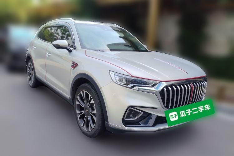 Used Hongqi HS5 2019 2.0T Smart Connect Flagship All-Wheel-Drive Version Front Right 45 Deg