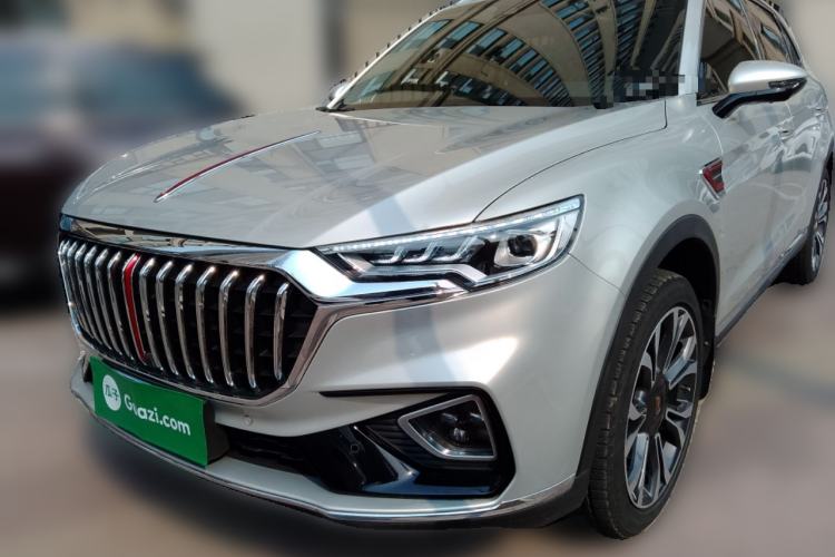 Used Hongqi HS5 2019 2.0T Smart Connect Flagship All-Wheel-Drive Version Front Right 45 Deg