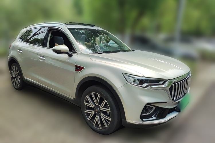 Used Hongqi HS5 2019 2.0T Smart Connect Flagship All-Wheel-Drive Version Front Right 45 Deg