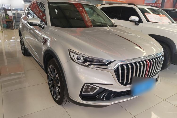 Used Hongqi HS5 2019 2.0T Smart Connect Flagship All-Wheel-Drive Version Front Right 45 Deg