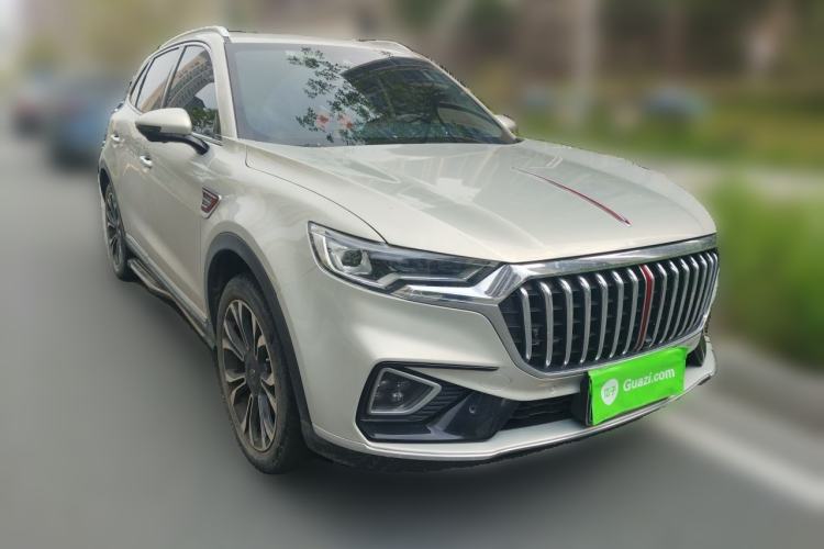 Used Hongqi HS5 2019 2.0T Smart Connect Flagship All-Wheel-Drive Version Front Right 45 Deg