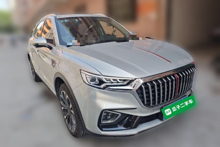 Used Hongqi HS5 2019 2.0T Smart Connect Flagship All-Wheel-Drive Version Front Right 45 Deg